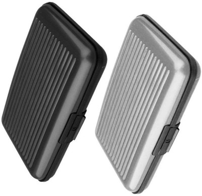 

SOI Wallets 6 Card Holder(Set of 2, Multicolor)