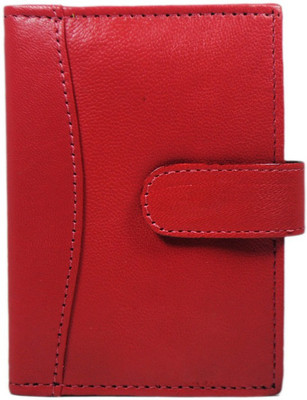 

Modish Designs Unisex 10 Card Holder(Set of 1, Red)
