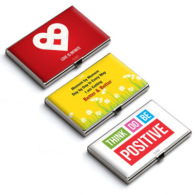 

QuoteSutra 10 Card Holder(Set of 3, Multicolor)