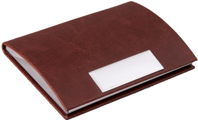 

U. R. GOD Leather Business / Visiting / ATM 20 Card Holder(Set of 1, Brown)