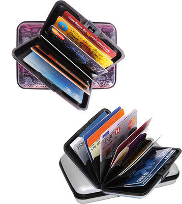 

Elligator 6 Card Holder(Set of 2, Multicolor)