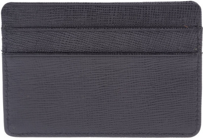 Walletsnbags 8 Card Holder(Set of 1, Black)