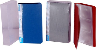 

Aahum Sales 240 Card Holder(Set of 3, Multicolor)