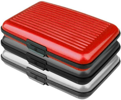 

Hari Om Enterprises Classic 6 Card Holder(Set of 3, Multicolor)