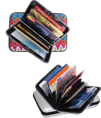 

Elligator 6 Card Holder(Set of 2, Multicolor)