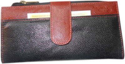 

ALW 10 Card Holder(Set of 1, Black, Red)