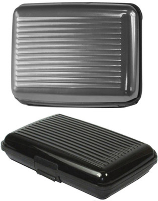 

Aas Sapid 6 Card Holder(Set of 2, Silver)