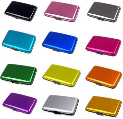 

Glitters Pack of 12 10 Card Holder(Set of 12, Multicolor)