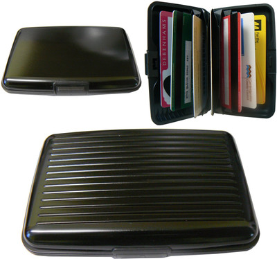 

Fox Micro 10 Card Holder(Set of 3, Black)