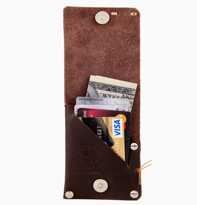 

99Cells 6 Card Holder(Set of 1, Brown)