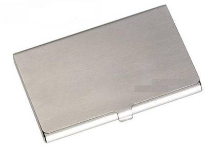 

Cartivo Series 10 Card Holder(Set of 1, Silver)