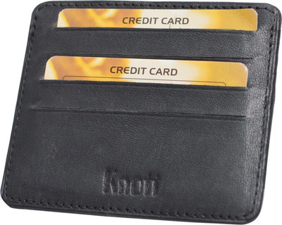 

Knott 8 Card Holder(Set of 1, Black)