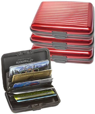 

DCH 10 Card Holder(Set of 4, Red)