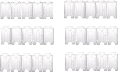 

art craft company 3 Card Holder(Set of 30, White)