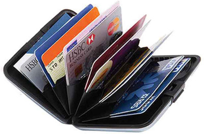 

Elligator 10 Card Holder(Set of 5, Silver)