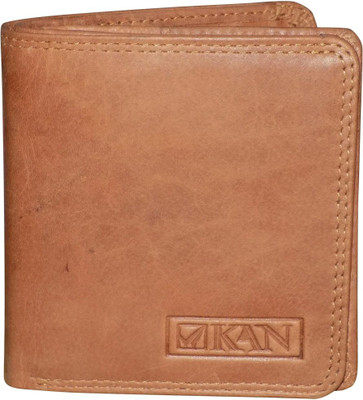 

Kan Tan Genuine Leather Document Holder Wallet For Men(Tan)