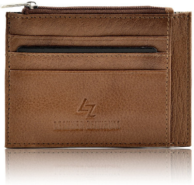 

Leather Zentrum 6 Card Holder(Set of 1, Tan)
