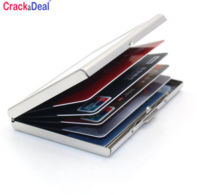 

CrackaDeal High Quality Steel Plain Professional ATM 6 Card Holder(Set of 1, Multicolor)