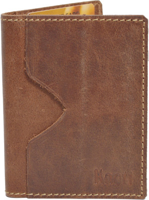 

Knott 8 Card Holder(Set of 1, Brown)