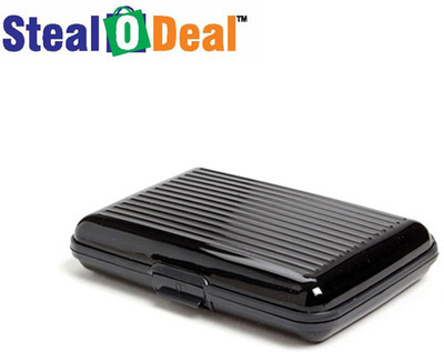 

Stealodeal Black Atm Visting 6 Card Holder(Set of 1, Black)