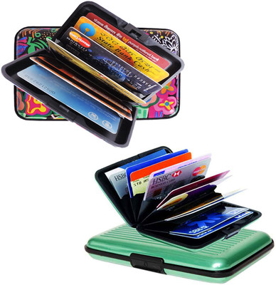 

Elligator 6 Card Holder(Set of 2, Multicolor)