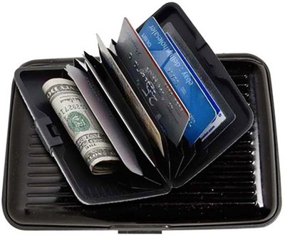 

Jazam 6 Card Holder(Set of 1, Black)