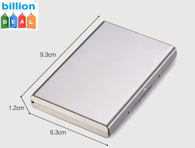 

billion Deal Stylish Business Stainless Steel Plain ATM 6 Card Holder(Set of 1, Silver)