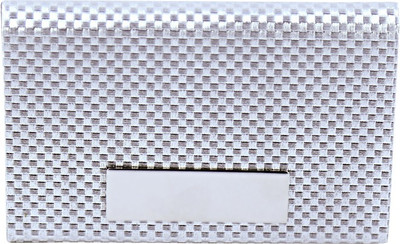 

ShopoSite 20 Card Holder(Set of 1, Silver)
