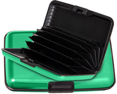 

Safety Mens 10 Card Holder(Set of 1, Green)