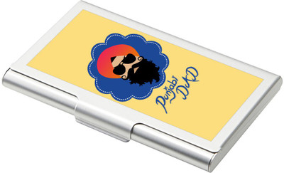 

SKY TRENDS Father's Day 15 Card Holder(Set of 1, Silver)