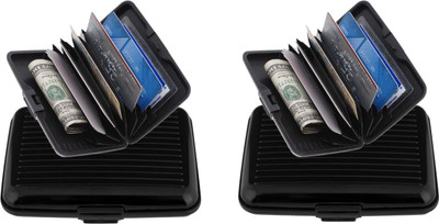 

Evana 6 Card Holder(Set of 2, Black)