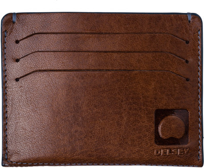 

Delsey Enjoleur 3 Card Holder(Set of 1, Brown)