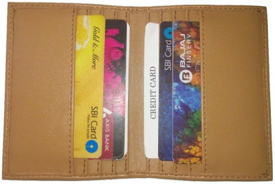 

Fashion ALW 10 Card Holder(Set of 1, Beige)