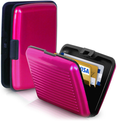 

Caryn Use & Fold 10 Card Holder(Set of 1, Pink)
