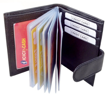

Pellcaso 15 Card Holder(Set of 1, Black)