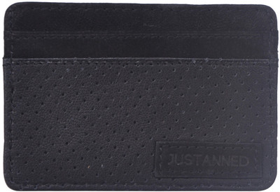 

Justanned 3 Card Holder(Set of 1, Black)