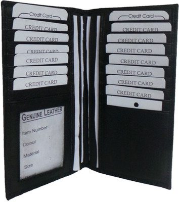 

Berries 15 Card Holder(Set of 1, Black)