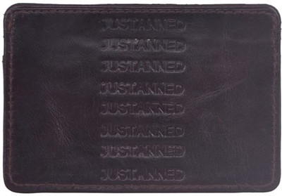 

Justanned 3 Card Holder(Set of 1, Brown)