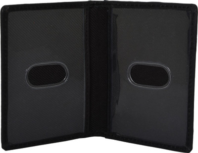 

Peacock Mundkar 4 Card Holder(Set of 1, Black)