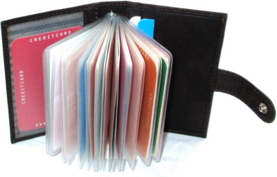 

ALV 24 Card Holder(Set of 1, Brown)
