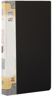 

Solo 120 Card Holder(Set of 6, Black)