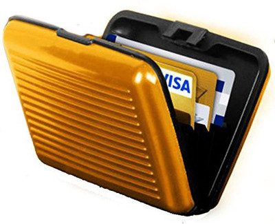 

Unimark 10 Card Holder(Set of 1, Gold)