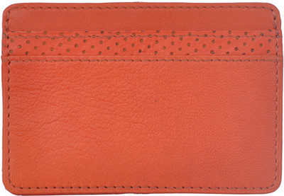 

Justanned 3 Card Holder(Set of 1, Orange)