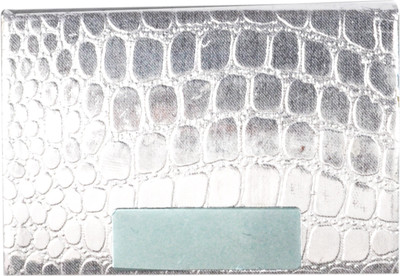 

Neoo 10 Card Holder(Set of 1, Silver)