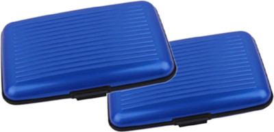 

Alexus 6 Card Holder(Set of 2, Blue, Blue)