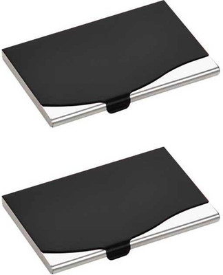 

Bemoree 10 Card Holder(Set of 2, Black)