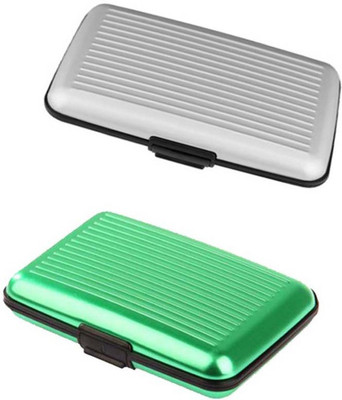 

SOI Wallets 6 Card Holder(Set of 2, Multicolor)
