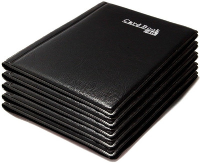 

Stealodeal 5pcs 40 Cards Keeping 40 Card Holder(Set of 5, Black)