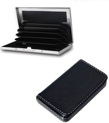 

Zblack 6 Card Holder(Set of 2, Black)