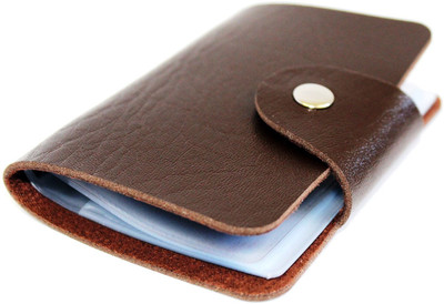 

Kemket 10 Card Holder(Set of 1, Brown)
